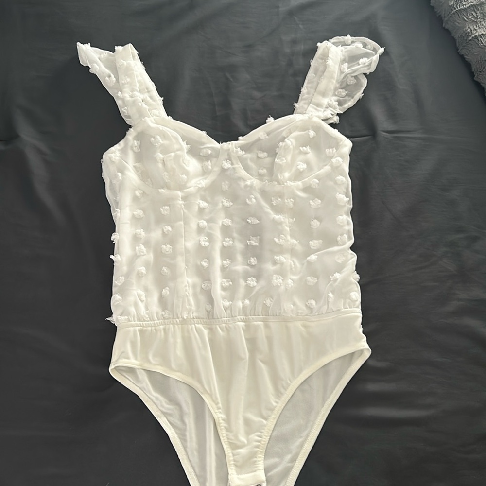 Lulus White Bodysuit